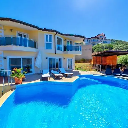 וילה With Sea View And Pool Hans